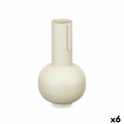 Vaas Lichtbruin Staal 14 x 28 x 14 cm (6 Stuks)