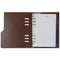 Kalpa 1016-02 compact Hervulbare A5 6 Ringband Organizer Hazelnoot bruin 1 week per 2 paginas 2025-2026