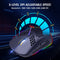 HXSJ T90 - Draadloze Gaming Muis - 2,4G + Bluetooth - RGB Verlichting - Zwart