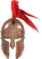 Soldatenhelm Grieks replica LARP staal koperkleurig