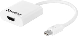 Sandberg 508-29 - Mini DisplayPort naar HDMI Adapter - Full HD 1080P - Wit