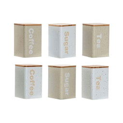 Tin Home ESPRIT Beige Grijs (2 Stuks) (6 Stuks)