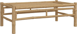 vidaXL - Tuintafel - 100x55x33 - cm - bamboe
