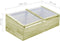 vidaXL - Kas - 100x50x35 - cm - geïmpregneerd - grenenhout