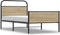 vidaXL - Bedframe - zonder - matras - bewerkt - hout - sonoma - eikenkleur - 100x200cm