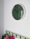 Cabanaz - Wandklok - Retro – Diameter van 30 cm – Pine Green