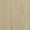 vidaXL - Kast - met - wieltjes - 60x22x79 - bewerkt - hout - sonoma - eikenkleurig