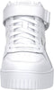 PUMA Carina Street Mid - Hoge Sneakers - Imitatieleer - Wit - Maat 39