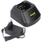 AccuCell Snellader - Motorola Radius P210 HT600 HT800 HT1000 MT1000 MTX800 MTX900 - Tafel lader - Zwart