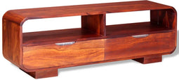 vidaXL - Tv-meubel - 116x30x40 - cm - massief - sheeshamhout