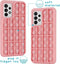 iMoshion Hoesje Geschikt voor Samsung Galaxy A52 (4G) / A52s / A52 (5G) Hoesje Siliconen - iMoshion Pop It Fidget Toy - Pop It hoesje - Roze