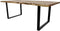 Eettafel SoHo - 160x90 cm - acacia/ijzer