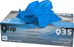 Qtcycletech Iqtop nitril handschoen dispenser maat m per 100 stuks