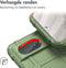 iMoshion Hoesje Geschikt voor Google Pixel 8 Hoesje Siliconen - iMoshion Rugged Shield Backcover - Donkergroen
