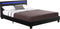 Juskys Verona - Bedframe - LED Verlichting - 120 x 200 cm - Zwart