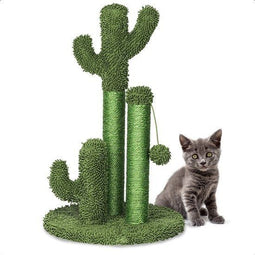 Gopets Krabpaal Cactus - Krabmeubel met sisaltouw en speeltje - Modern design