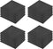 vidaXL - Valtegels - 24 - st - 50x50x3 - cm - rubber - zwart