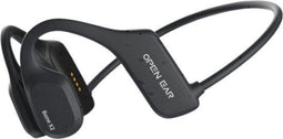Soundvibe® Bone Conduction Headphone Zwart - Sporthoofdtelefoon - Sport oortjes - Draadloze