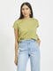 VILA VIDREAMERS PURE T-SHIRT - Dames T-shirt - Ronde hals - Korte mouwen - Maat XS