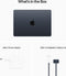 Apple MacBook Air (2022) - CTO - 13.6 inch - Apple M2 - 256 GB - Middernacht