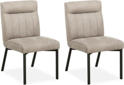 MX Sofa Eetkamer stoel Jagger - Sand (set van 2 stuks)
