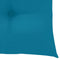 vidaXL - Stoelkussens - 4 - st - 50x50x7 - cm - oxford - stof - lichtblauw