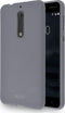 Azuri Nokia 5 - Back Cover - flexibel met zand textuur - grijs