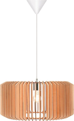 Nordlux Asti 50 - Hanglamp - Houten structuur - Blank hout