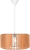 Nordlux Asti 50 - Hanglamp - Houten structuur - Blank hout