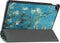 iMoshion Tablet Hoes Geschikt voor Realme Pad - iMoshion Design Trifold Bookcase - Groen /Green Plant