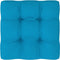 vidaXL - Palletkussen - 60x60x12 - cm - stof - blauw