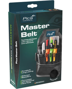 Pica Master Belt - Markeer set - 5 populaire markers - Zwart