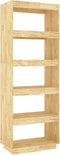 vidaXL - Boekenkast - / - kamerscherm - 60x35x167 - cm - massief - grenenhout
