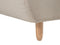 ALSTEN - Hoekslaapbank - Beige - Linkerzijde - 257 cm - Polyester