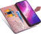 Hoesje Met Pasjeshouder Geschikt voor Motorola Moto G8 Power - Mandala Bookcase - Roze