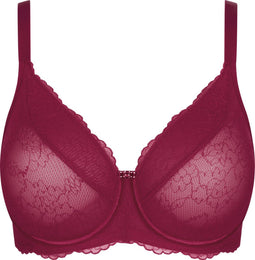 Triumph Mirage Spotlight W01 EX - Minimizer-bh met beugel - Rumba Red - Maat 90C