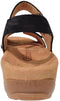 Gabor 734.1 - Sandalen - Klittenbandsluiting - Zwart - Maat 38