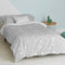 Happy Friday Duvet cover set 2 pieces Little star grey 155x220 cm (Single) Grey