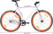 vidaXL - Fiets - met - vaste - versnelling - 700 - c - 51 - cm - wit - en - oranje