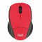T'nB MM240RD - Draadloze Muis - 1000 DPI - Zwart Rood