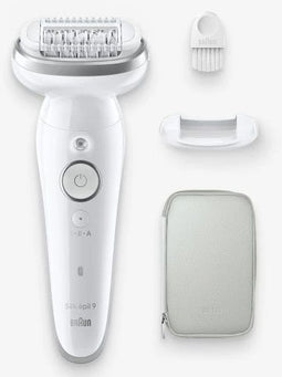 Braun Silk-epil 9 Flex 9-011 - Epilator - Douchebestendig - Wit/Goud