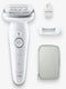 Braun Silk-epil 9 Flex 9-011 - Epilator - Douchebestendig - Wit/Goud