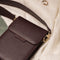 Telefoontasje Dames Crossbody - Selencia Avani Slang Telefoontasje Crossbody - Universeel Schoudertasje telefoon - Donkerrood