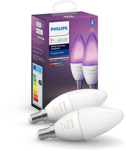 Philips Hue - Losse Kaarslamp E14 - Multi-color - (2 stuks)