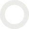 vidaXL - Plattering - 5 - stuks - Wit - Ø60/90 - cm - Staal