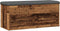 vidaXL - Opbergbankje - 102x42x45 - cm - bewerkt - hout - oud - houtkleurig