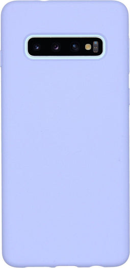 Accezz Samsung Galaxy S10 - Back Cover - Schokabsorberend - Paars