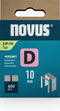 Novus D 53F - Platte draad nieten 10 mm - 600 stuks