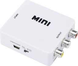 SpeaKa Professional SP-HDMI2AV - AV Converter HDMI naar Composiet - 1920 x 1080 Pixel - Wit