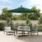 vidaXL - Vervangingsdoek - voor - zweefparasol - 350 - cm - groen